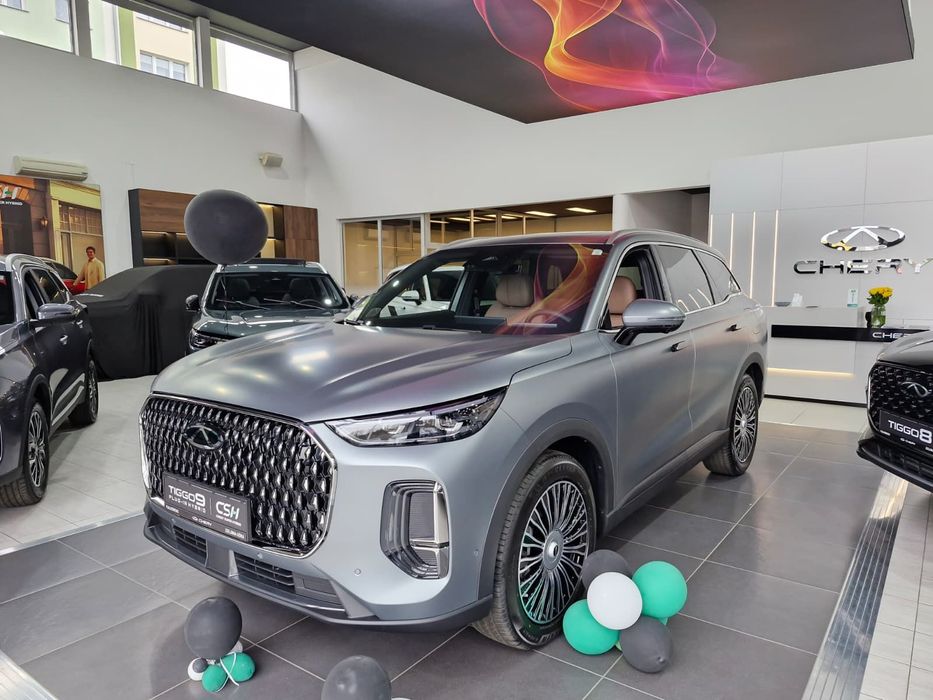 Chery Tiggo 9 Dostępny od ręki - kolor Titanium Matte