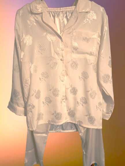 piżama atłasowa nowa