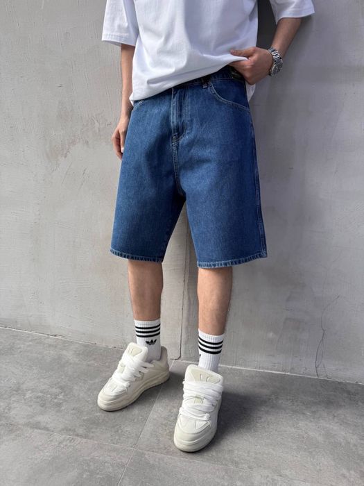 Джинсові шорти Baggy в 6-ти кольорах, широкие мужские джинсовые шорты бегги, Найкраща ціна