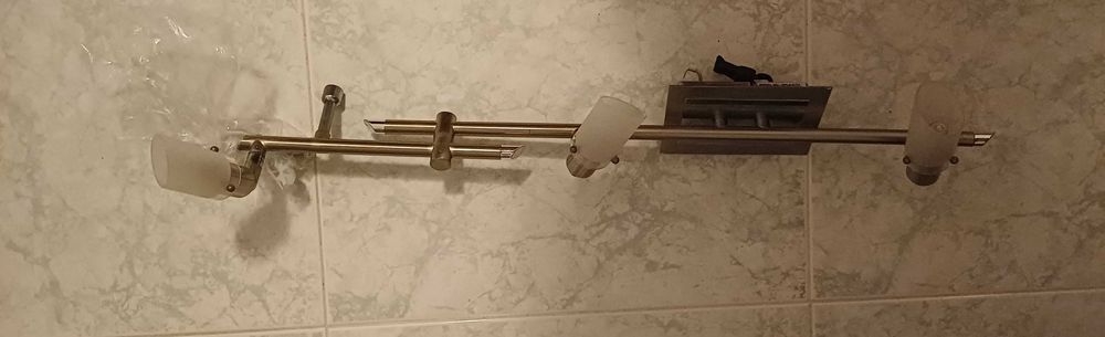 Candeeiro Teto Articulado 3 Projetores