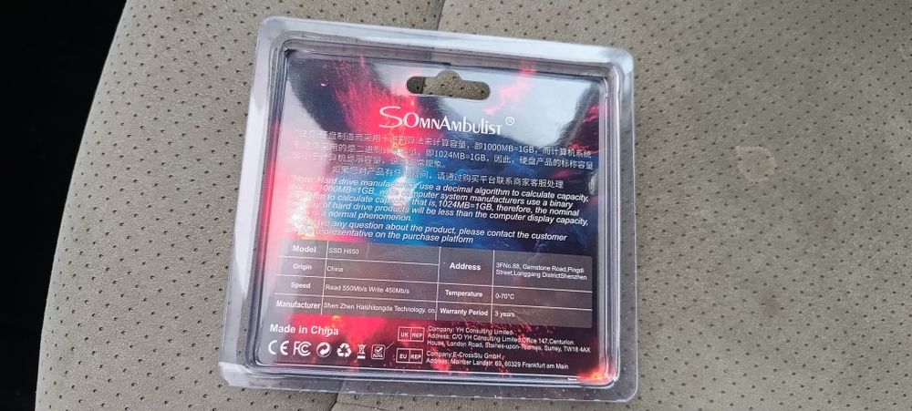 Disco SSD 128GB Novo