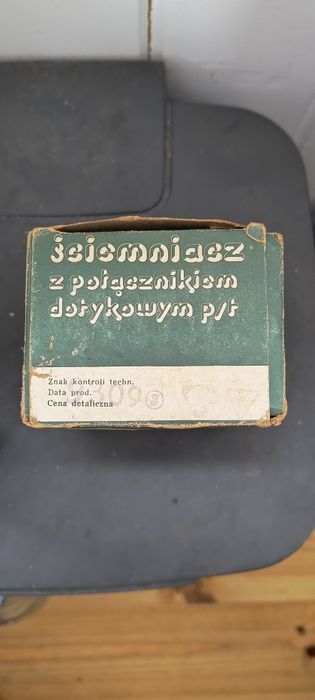 Ściemniacz dotykowy RS-5 POLAM PRL | Unikatowy FULL SET | BOX | 1993