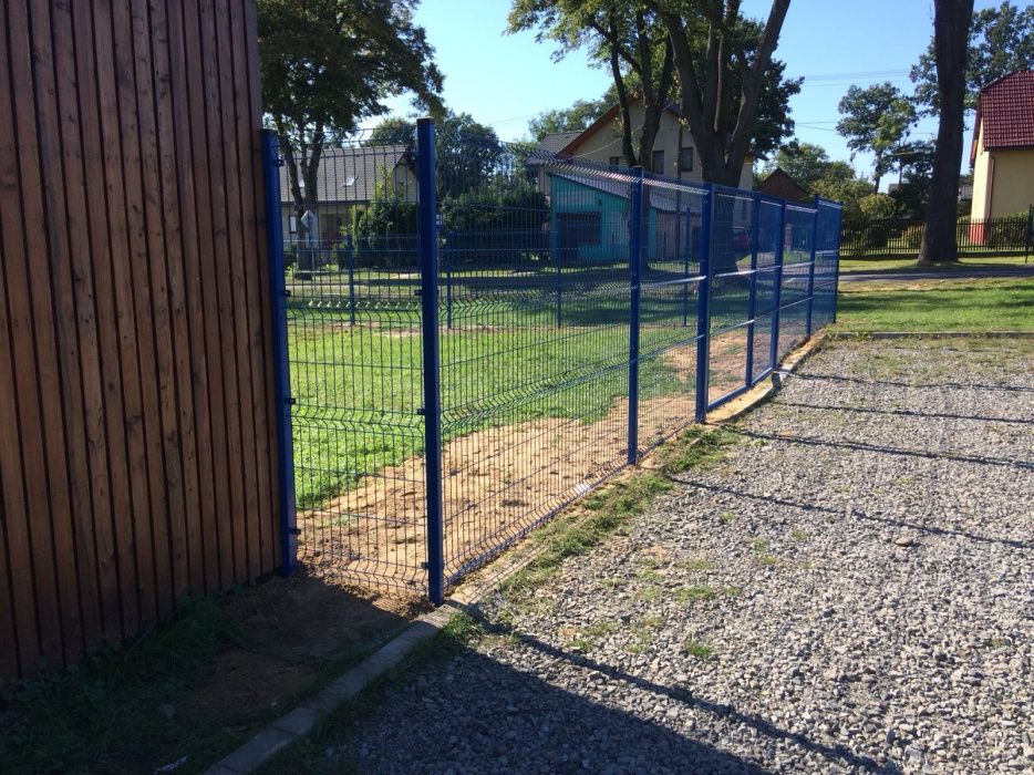 Ogrodzenie panelowe 3d. Przęsła palisadowe. Palisada