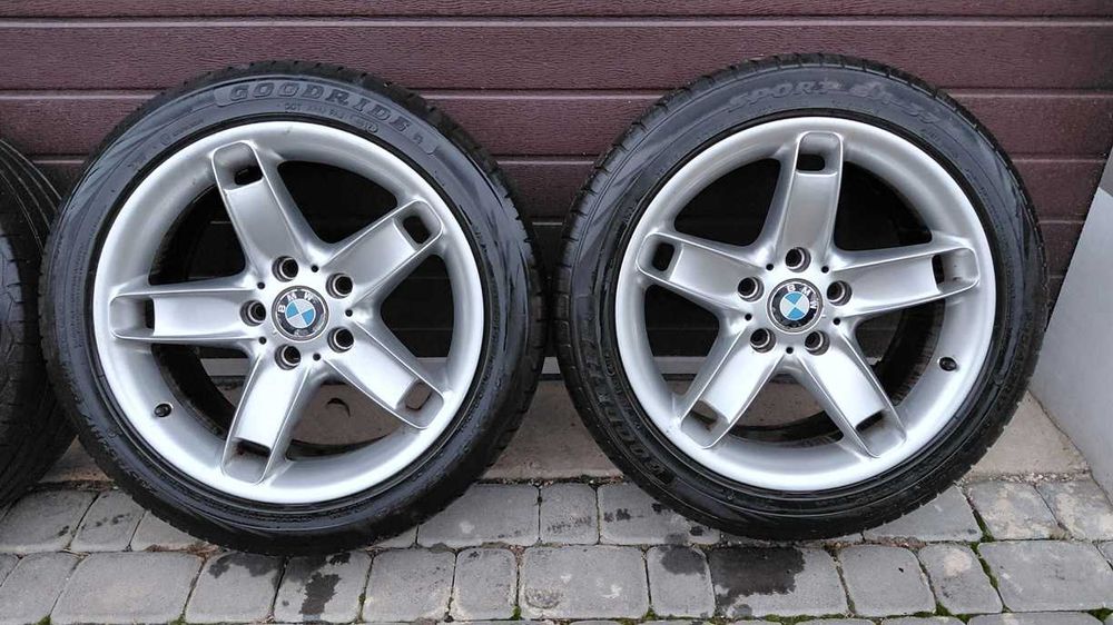 Koła Alufelgi 17 Cali STYLING 49 z oponami Oryginał BMW E39