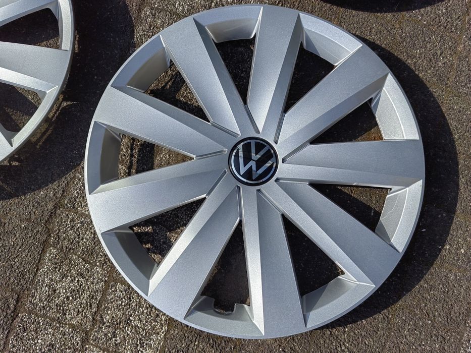 Kołpaki VW 16 cali bardzo ładne Org Nowe Logo Golf, Caddy, Passat