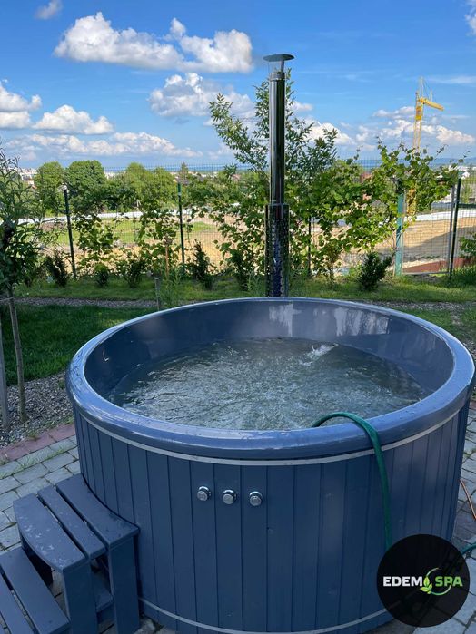 Купіль для дачі з гідромасажем.Гаряча бочка.Басейн з підігрівом.Купіль