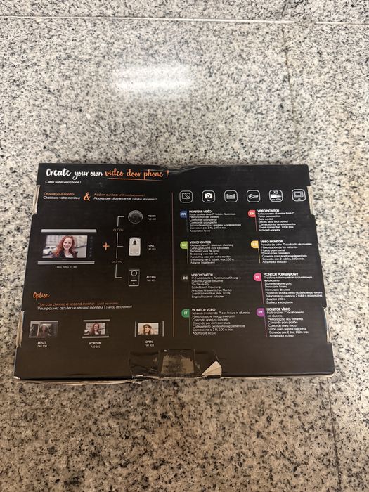 Videoporteiro / Monitor vídeo OTIO HORIZON (Novo, nunca instalado)