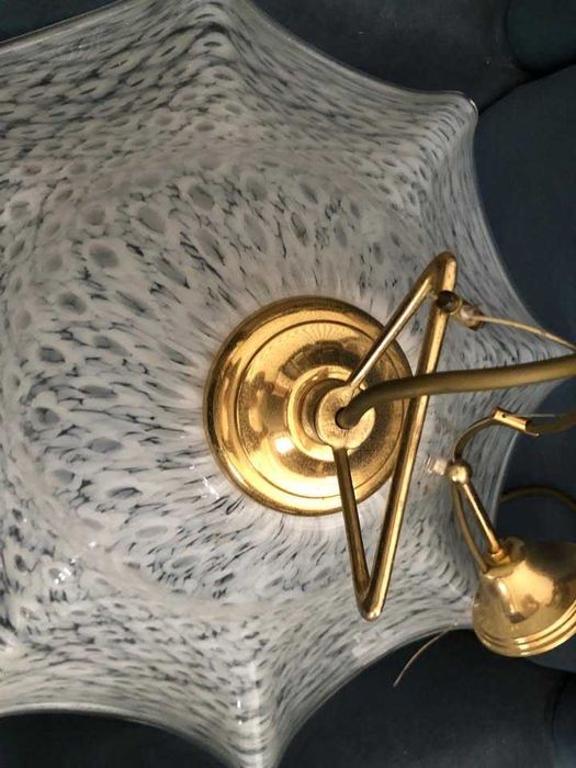 Candeeiro  de vidro de Murano, Fazzoletto de La Murrina, Itália 1970