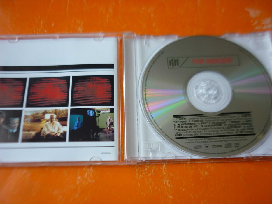 Płyta CD "The Insider" OST / soundtrack (Lisa Gerrard, Pieter Bourke)
