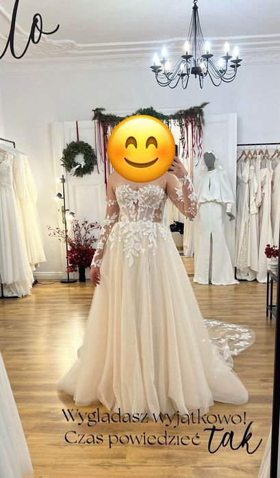 Przepiękna suknia ślubna