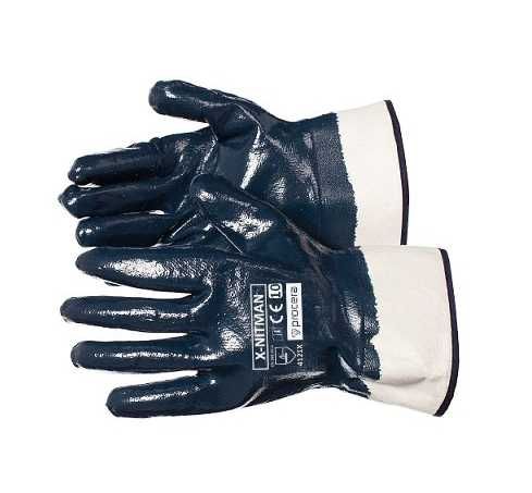 Rękawiczki Robocze Rękawice Nitrylowe Odporne na Smary i Oleje