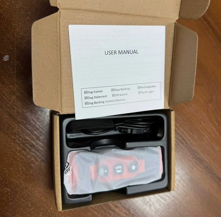 Ультразвуковой отпугиватель собак XP-30 PRO відлякувач и фонарик