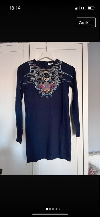 Kenzo Kids sukienka tunika 152cm