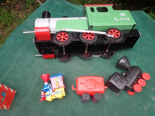 Детская машина. Паровоз дутыш. СССР.