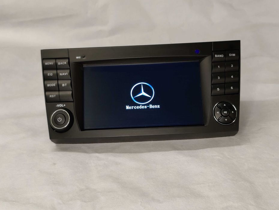 Rádio 2 DIN Android para Mercedes Classe E W211 - Novo Garantia