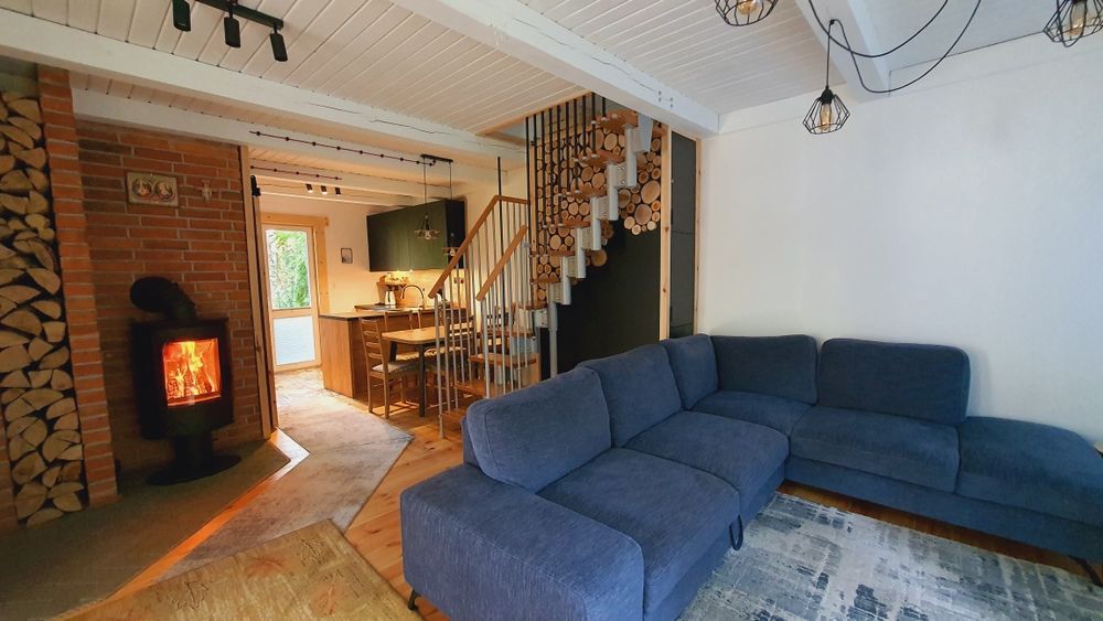 Komfortowy całoroczny  Domek letniskowy nad jeziorem Biał