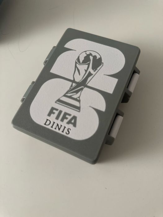 Caixa Personalizada FIFA 2026 | Impressão 3D | Nome Personalizável