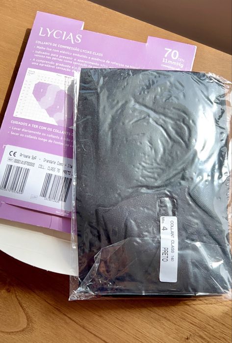 Collants de descsnso Lycias preto