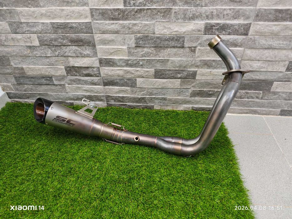 Escape Completo SC Project Yamaha MT-07 / Tracer 700 / XSR700