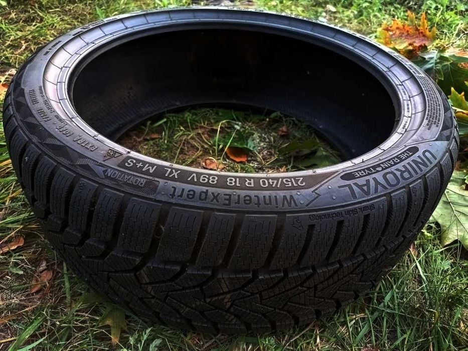 2023r Jak NOWA 215/40 R18 98V XL UNIROYAL WinterExpert M+S Shark~8,5mm