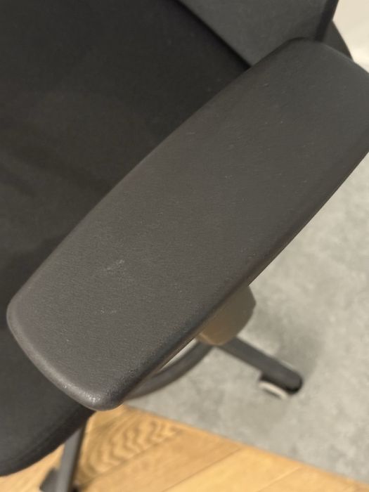 Fotel biurowy Coco BS HD RB Black R1 Grospol wysoki