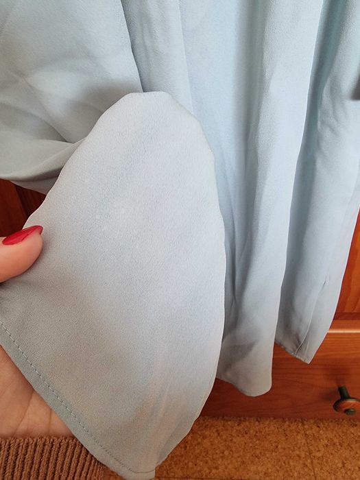 Blusa azul clara Primark, tamanho 36
