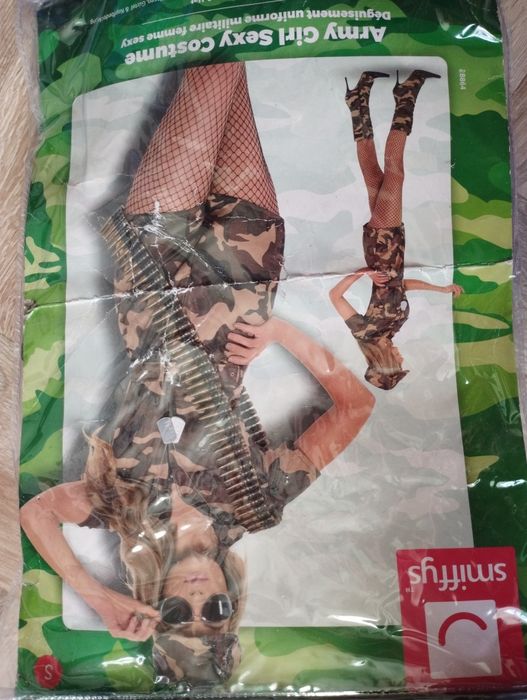 Женский карнавальный костюм Army Girlр.S