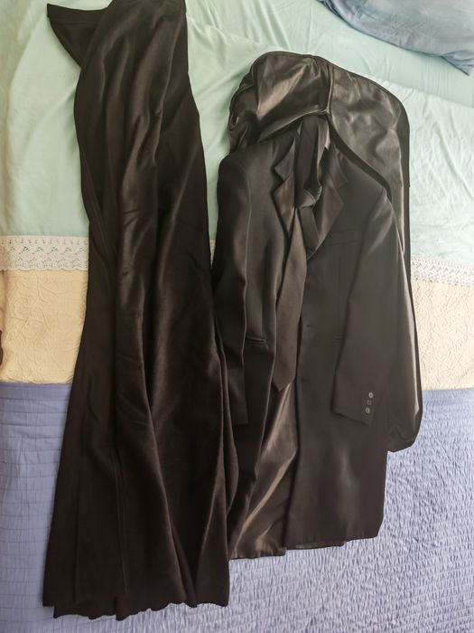 Traje Académico Masculino Copitraje Completo + Capa e Porta-fatos