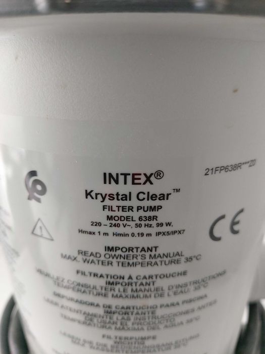 Bomba para piscina Intex 638R
