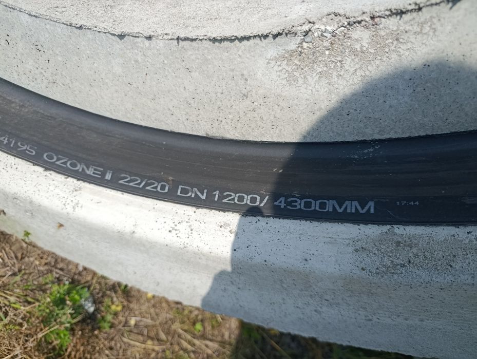 Kręgi betonowe fi 1200 nowe nie używane.polecam