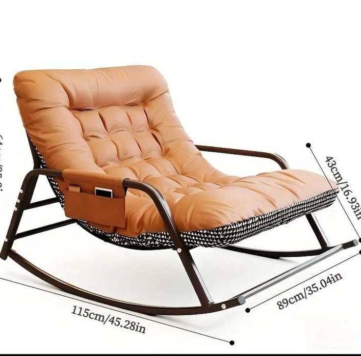 Fotel bujany ogrodowy