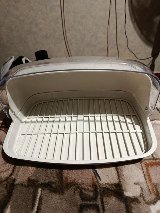 Хлібниця Алеана Мульті 32х25х17 см біла роза