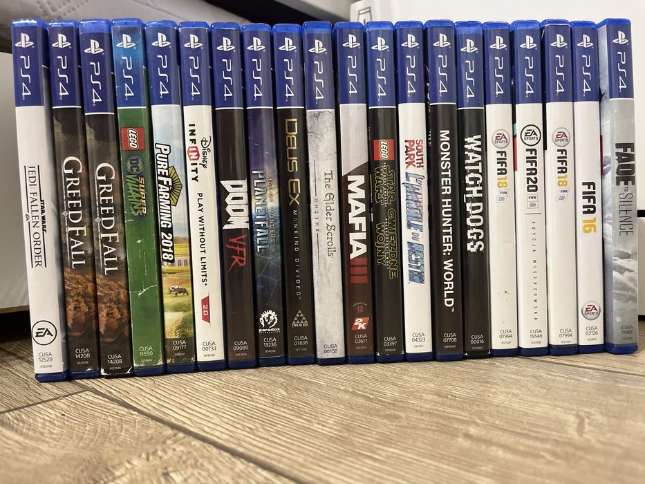 Zestaw gier PS4 PlayStation 4