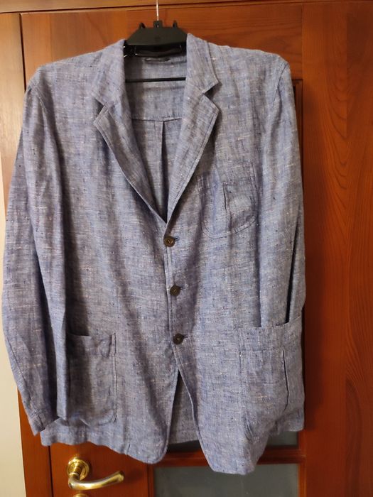 Пиджак мужской из льна.