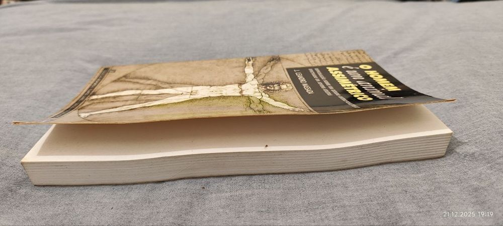 Livro "O homem é um animal assimétrico"