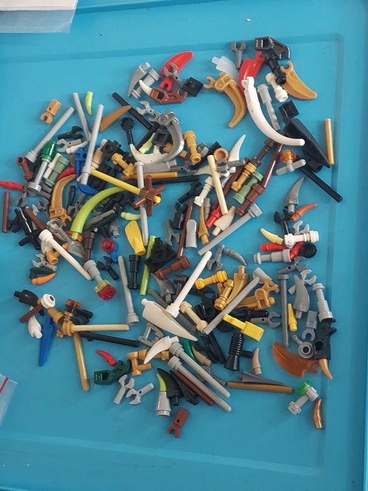 Lego klocki rózne.