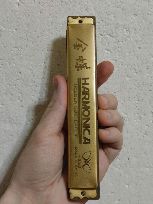 Губная гормоника GOLDEN BUTTERFLY Harmonica Губная гармошка