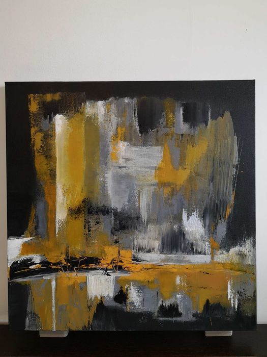 Pintura Abstrata Acrílico sobre Tela