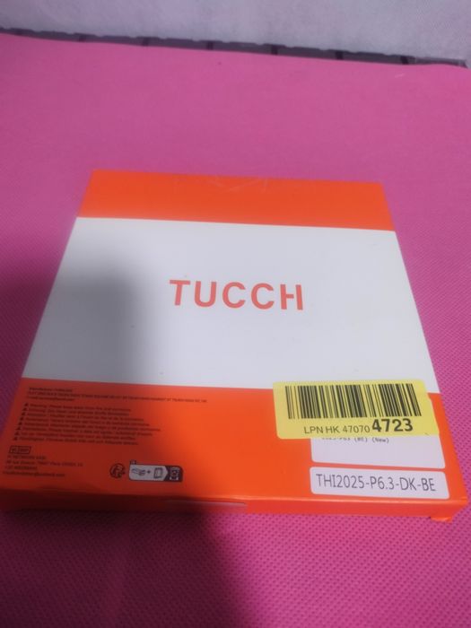 Etui Skórzane TUCCH Portfel Magnes RFID do iPhone 13 / 14 | Nowe Blue
