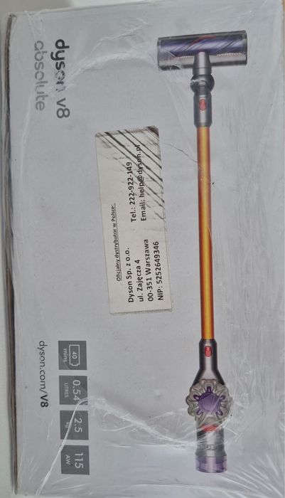 Nowy odkurzacz Dyson V8 Absolute