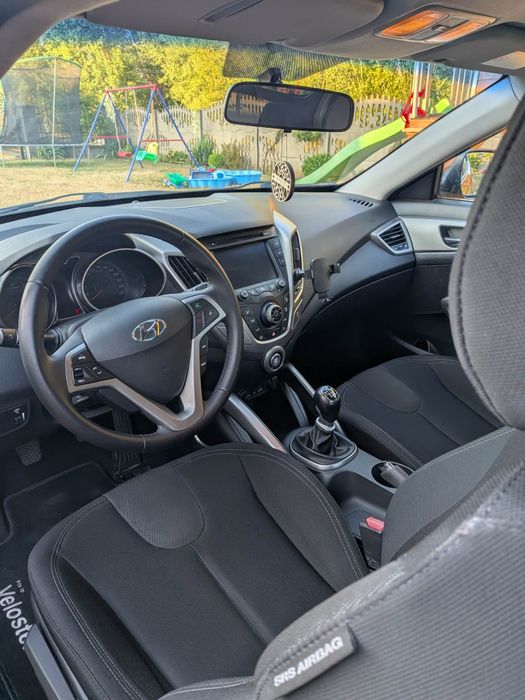 Hyundai Veloster 1.6 GDI 140KM 2011 SERWIS Klima Navi LED