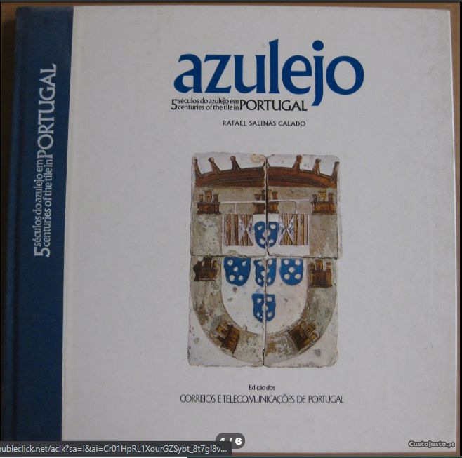Azulejo - Portugal, Rafael Salinas Calado. Novo!