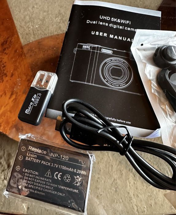 HDC-F01 Цифрова дзеркальна фотокамера 5K UHD з діагоналлю 3,0 дюйма