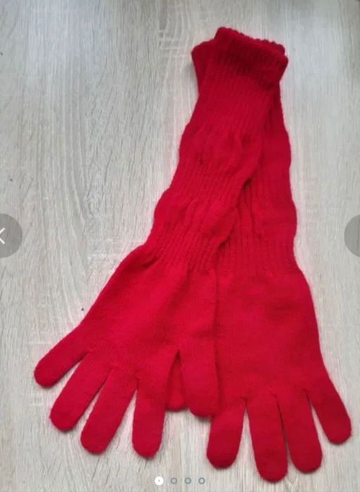 Rękawiczki czerwone