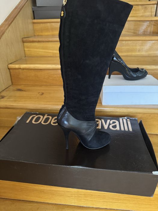 Лот брендового взуття Cavalli, Lanvin, Ferragamo, Versace