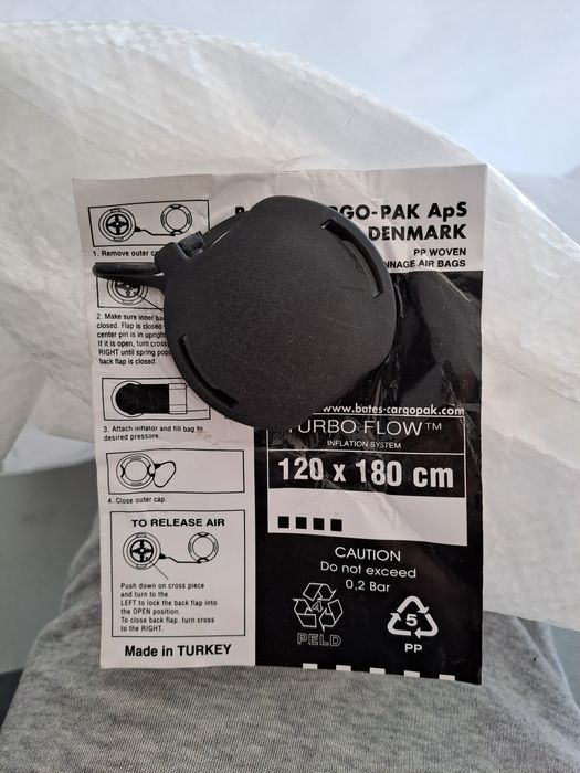 Worki zabezpieczające ladunek