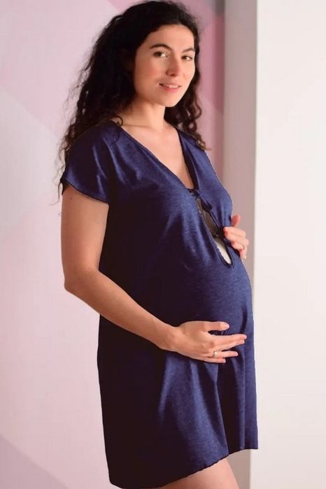 Сорочка в пологовий для годування, бюст, бюстгалтер для годування Л L