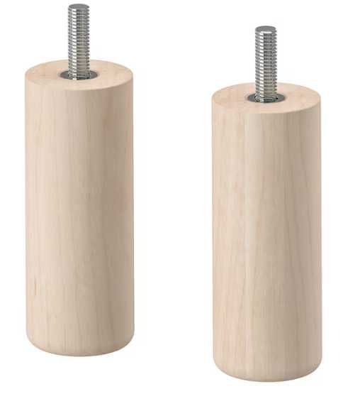 Pés em bétula Ikea
