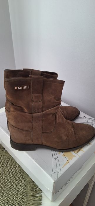 Botki  zamszowe carini