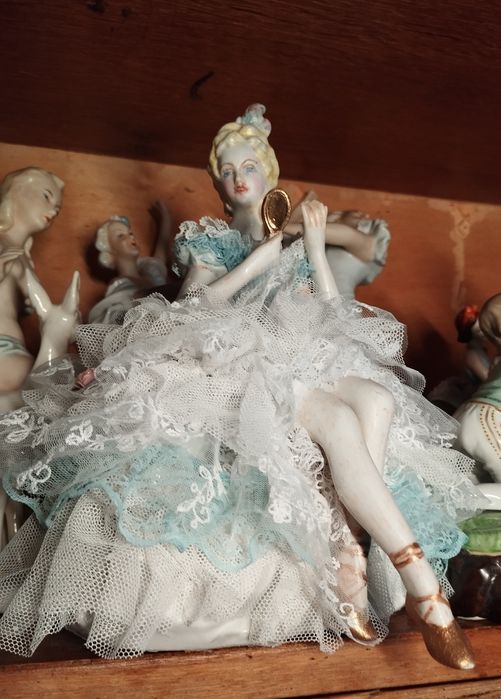 Балерина с зеркальцем. На вершине Успеха, 22 см, Lippelsdorf, Германия